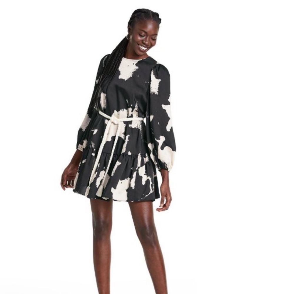 Alexis for Target Long Sleeve Rope Belt Dress